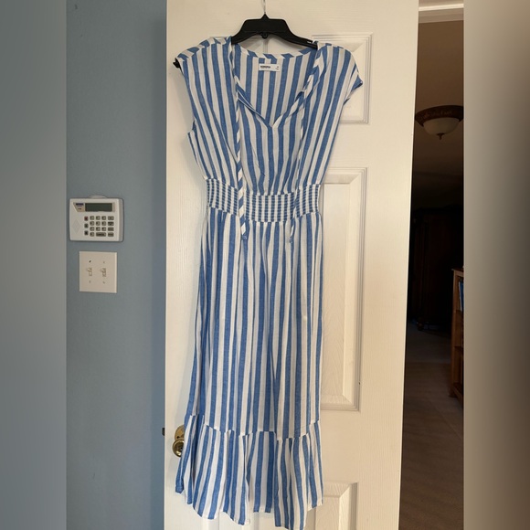 Sonoma Dresses & Skirts - Sonoma Blue and White Striped Dress